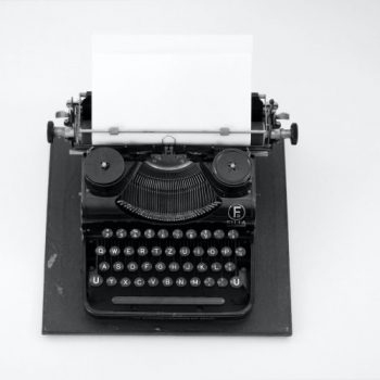 Editorship bw typewriter thumbnail